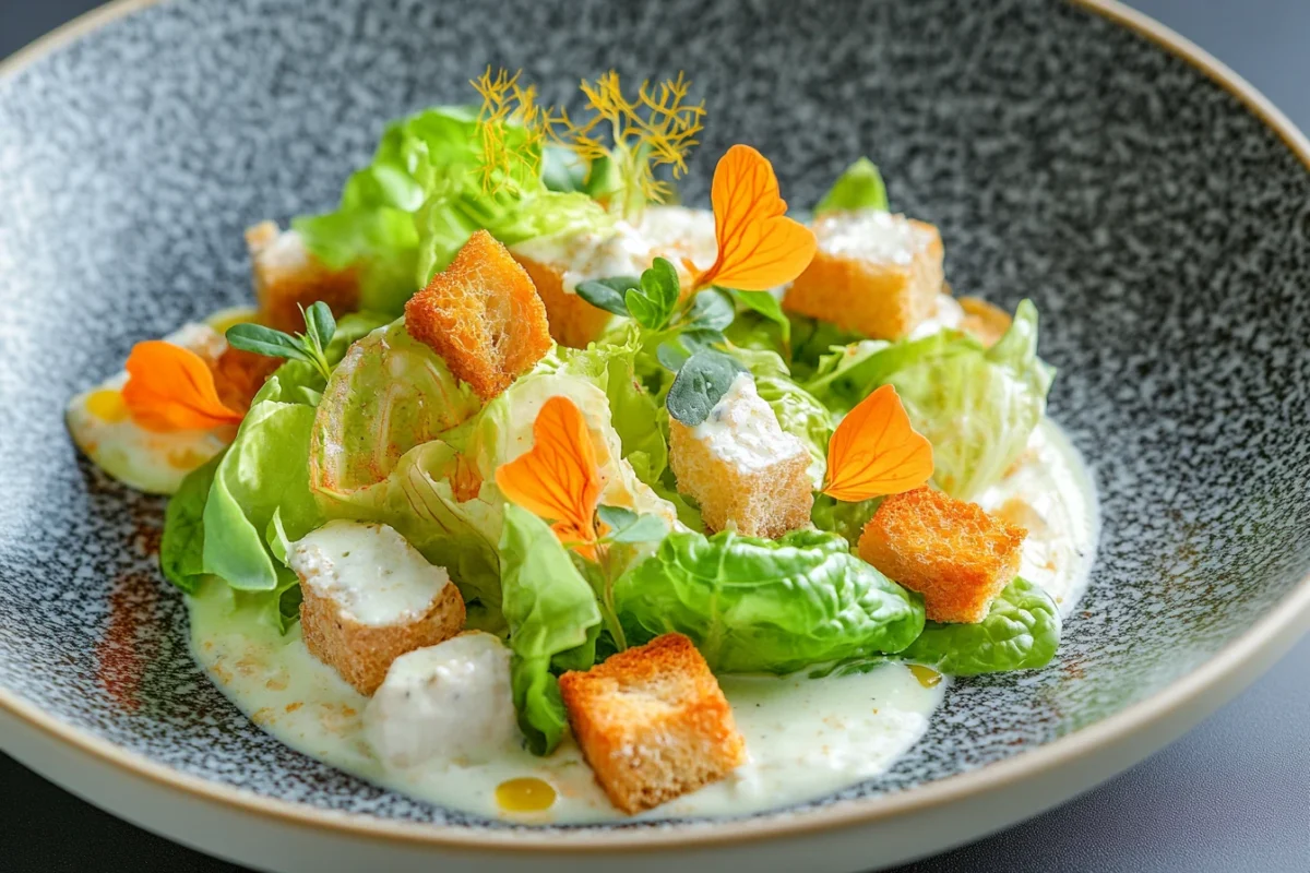 How do you make Gordon Ramsay's Caesar Salad?