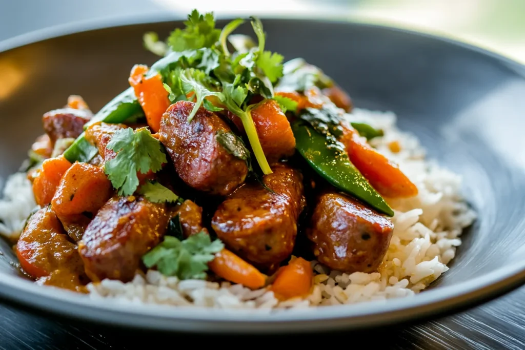 Modern curried sausages recipes