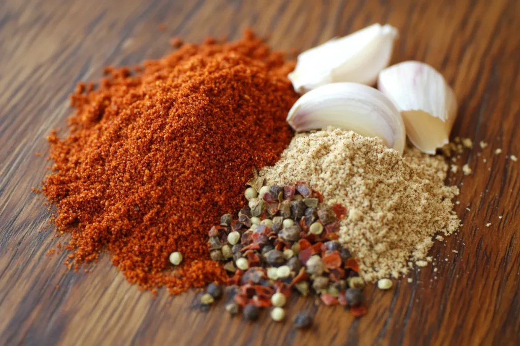 What is chicken fajita seasoning made of?