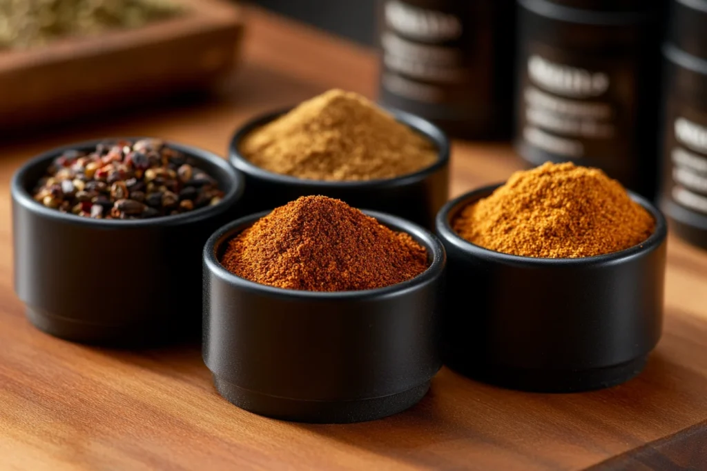 What is chicken fajita seasoning made of?