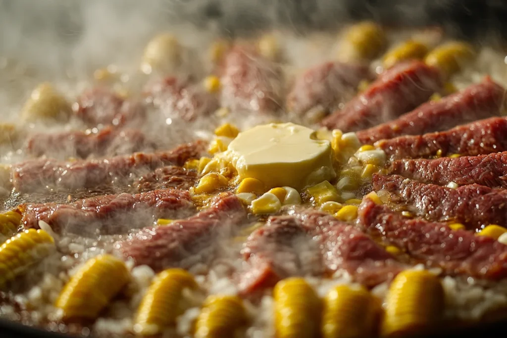 Cooking Pepper Lunch on a Hotplate