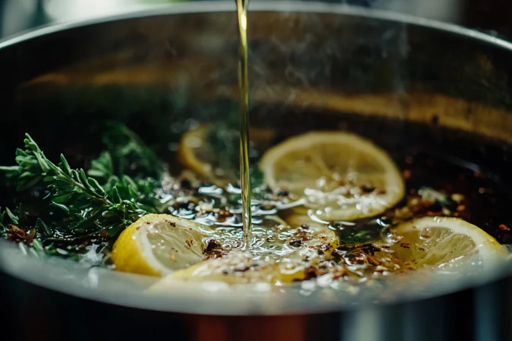 Balanced marinade components