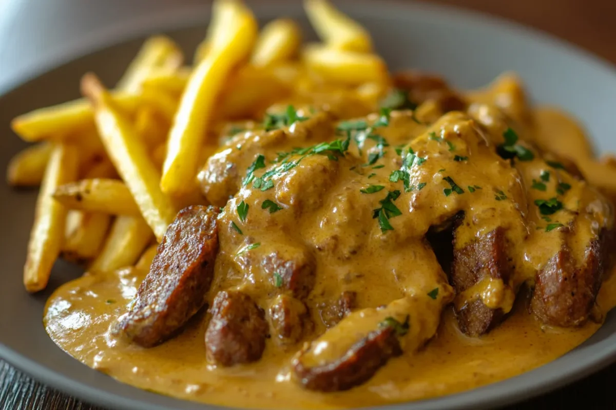 Which country invented curried sausages?