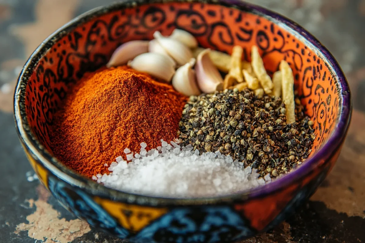What is fry seasoning made of
