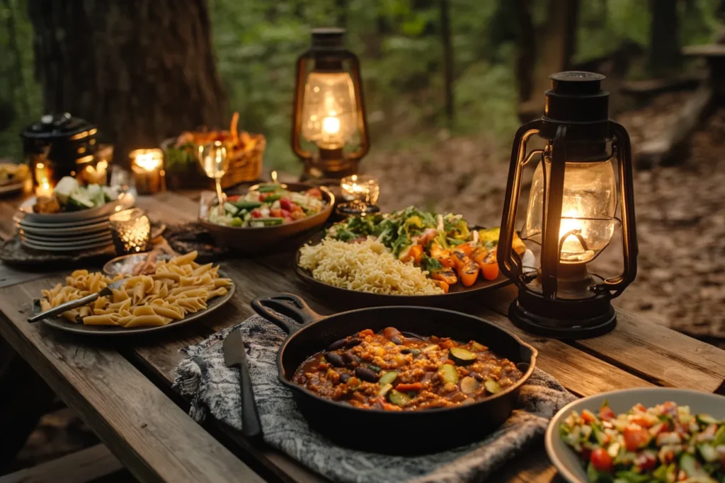 What are some good dinners for camping