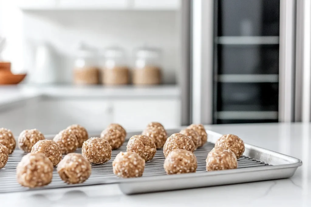How to fix runny peanut butter balls

