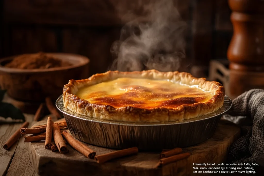 Is custard pie better hot or cold