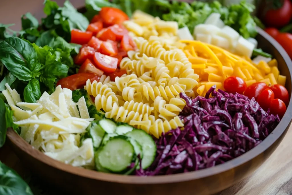 What are the five mistakes to avoid pasta salad?
