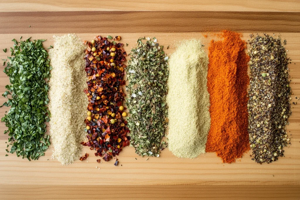 Ingredients for fry seasoning