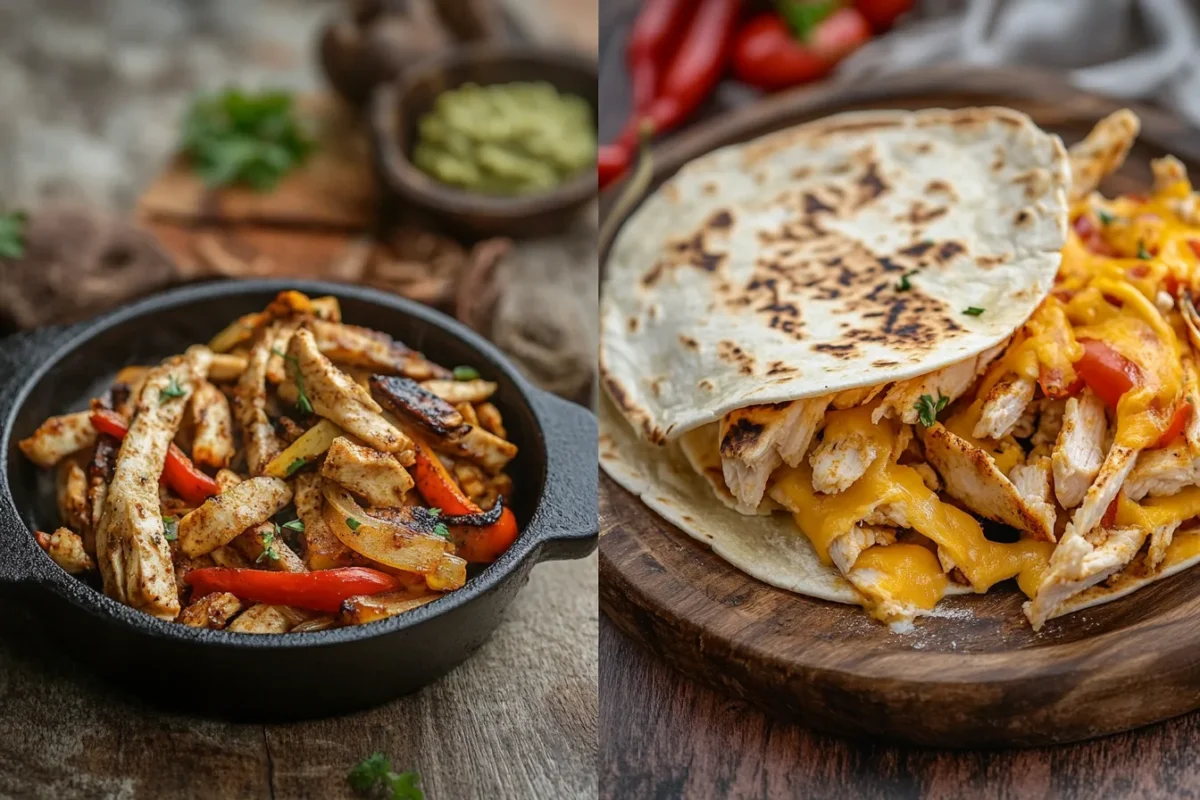 What’s the Difference Between Fajita and Chicken Quesadilla?