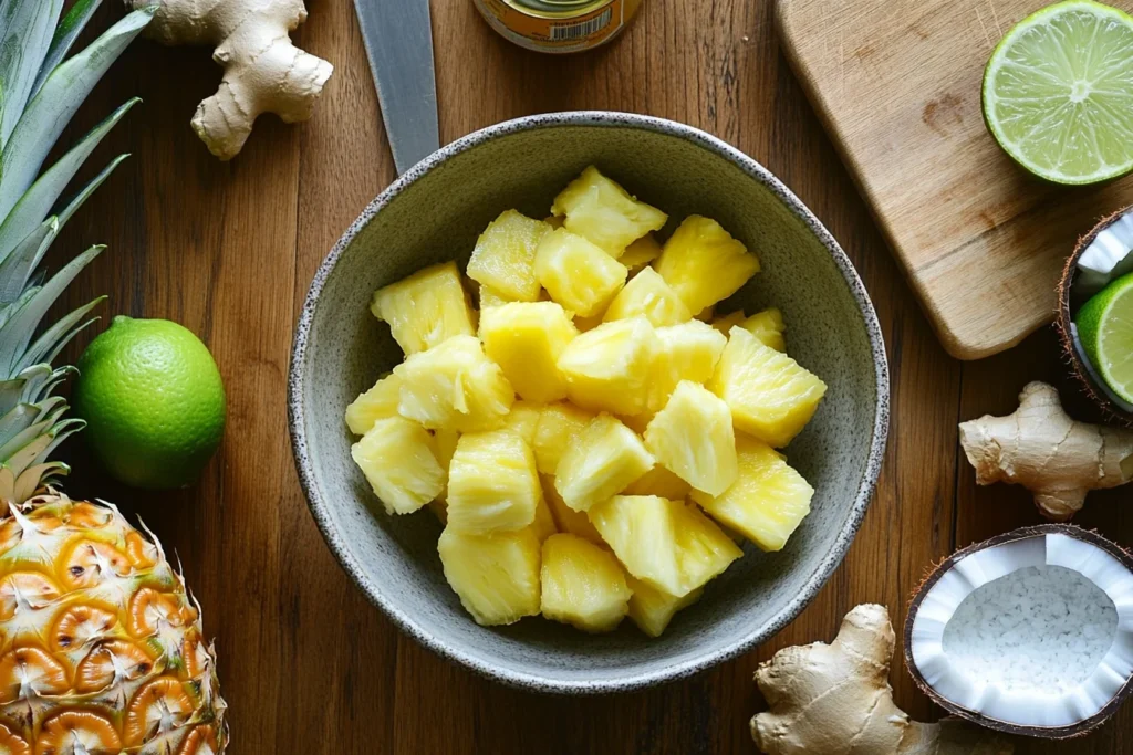 Can you use fresh pineapple instead of canned?