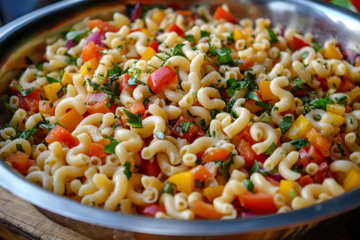 What are the five mistakes to avoid pasta salad?