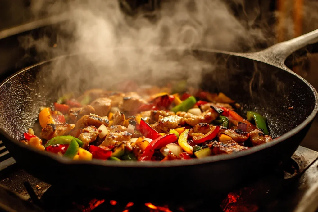 What is chicken fajita seasoning made of?