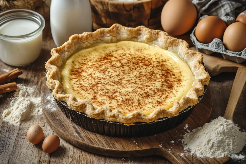 Why is it called a custard pie?