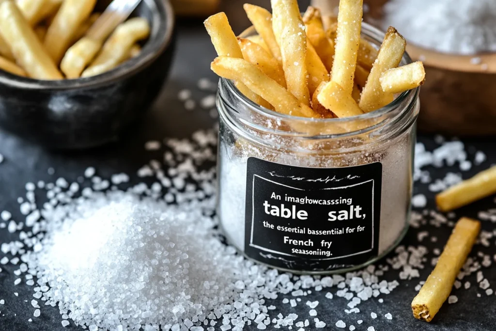 What is French fry seasoning made of?