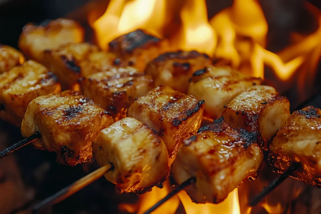 Grilled marinated chicken