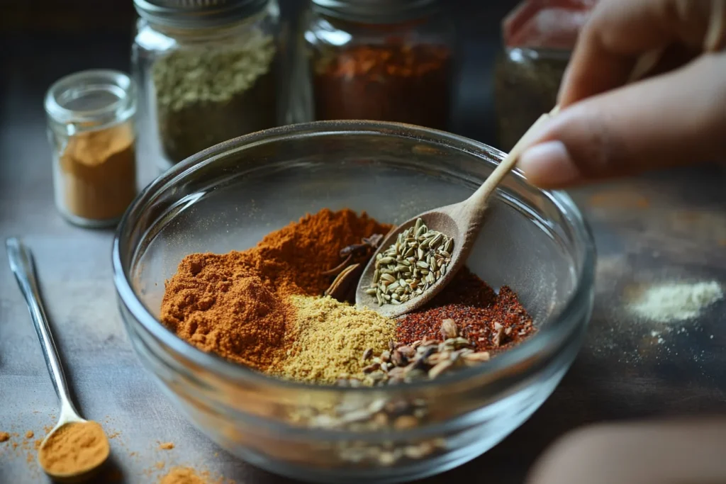 Making fry seasoning at home
