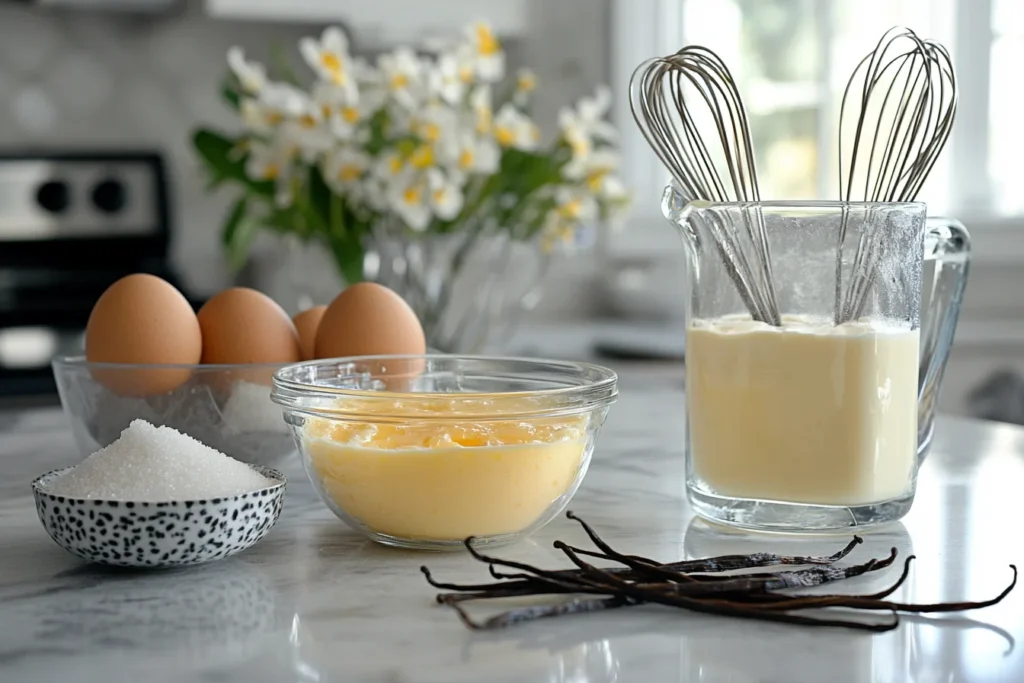 What is Crème Brûlée Mostly Made Of