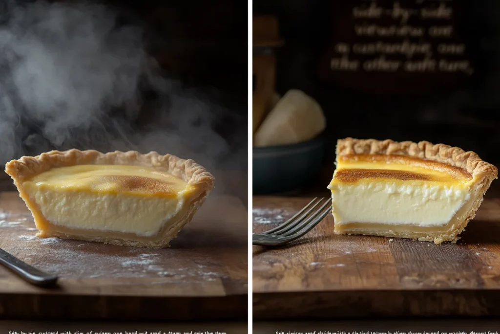 Is custard pie better hot or cold