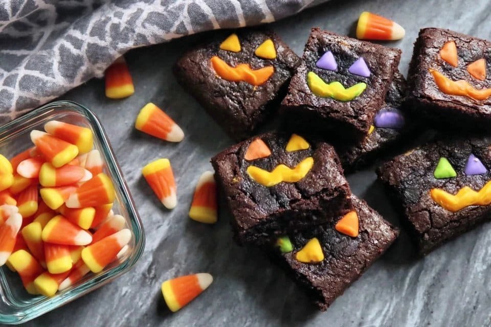 Easy Halloween Brookies