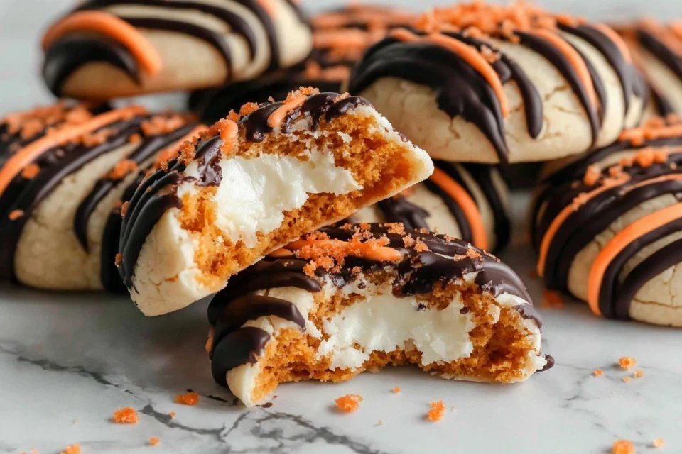 Easy Halloween Chocolate Covered Ritz Crackers