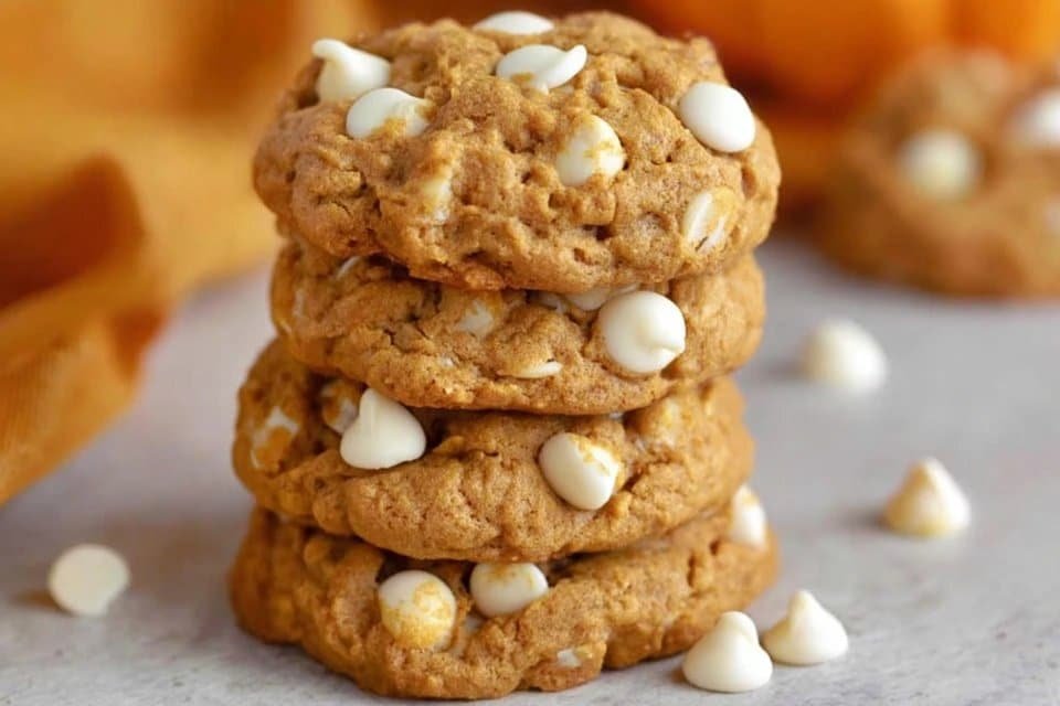 Pumpkin Cookies for Fall