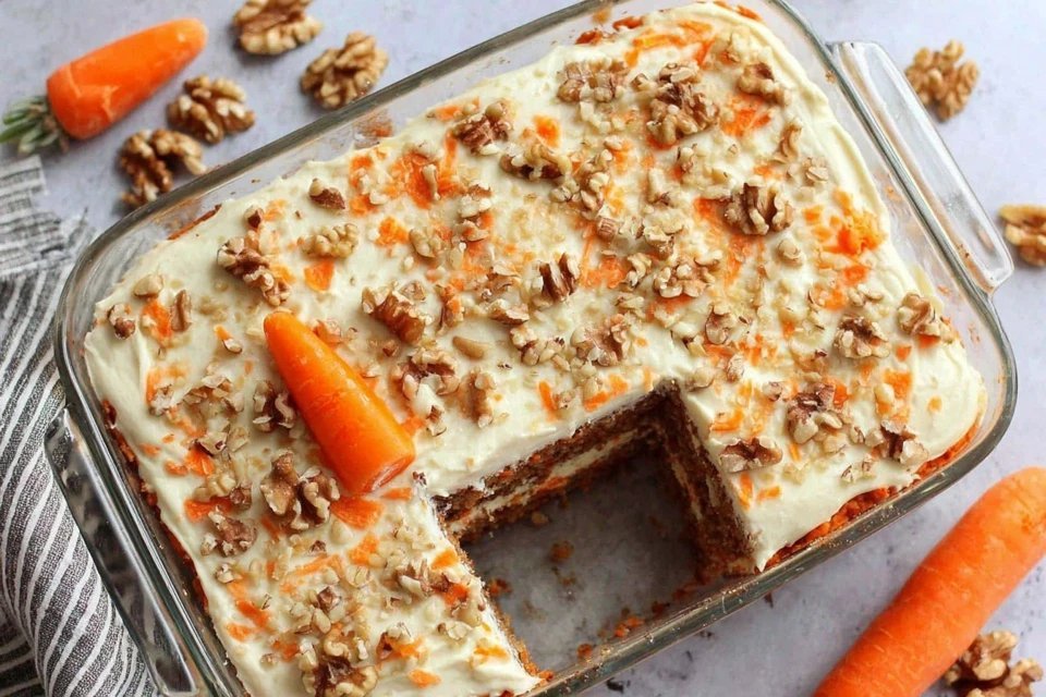 Creamy Carrot Cake Overnight Oats