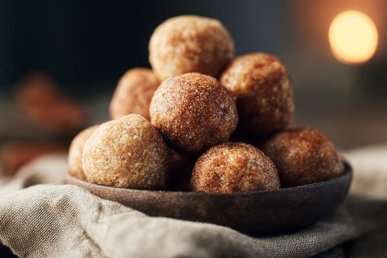 Snickerdoodle Energy Balls