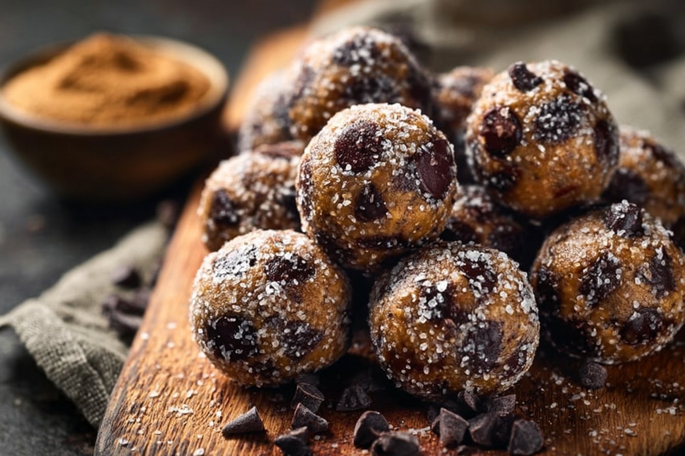 No-Bake Brookie Protein Balls