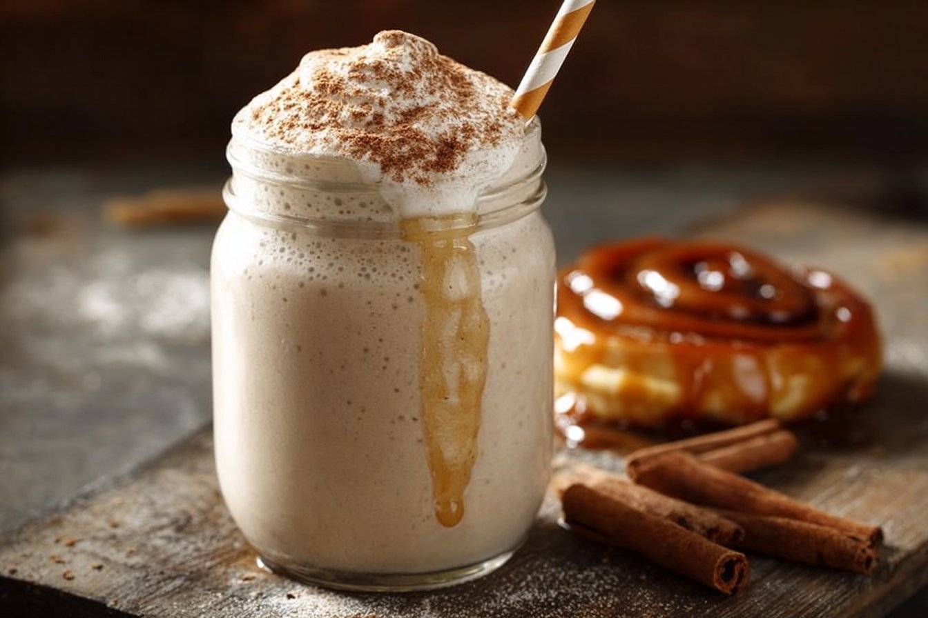 Cinnamon Roll Protein Shake