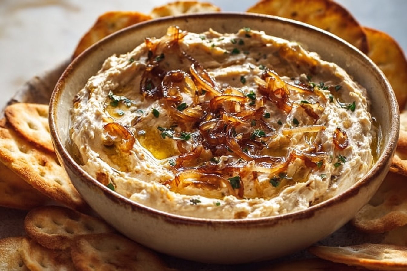 Creamy Caramelized Onion Dip