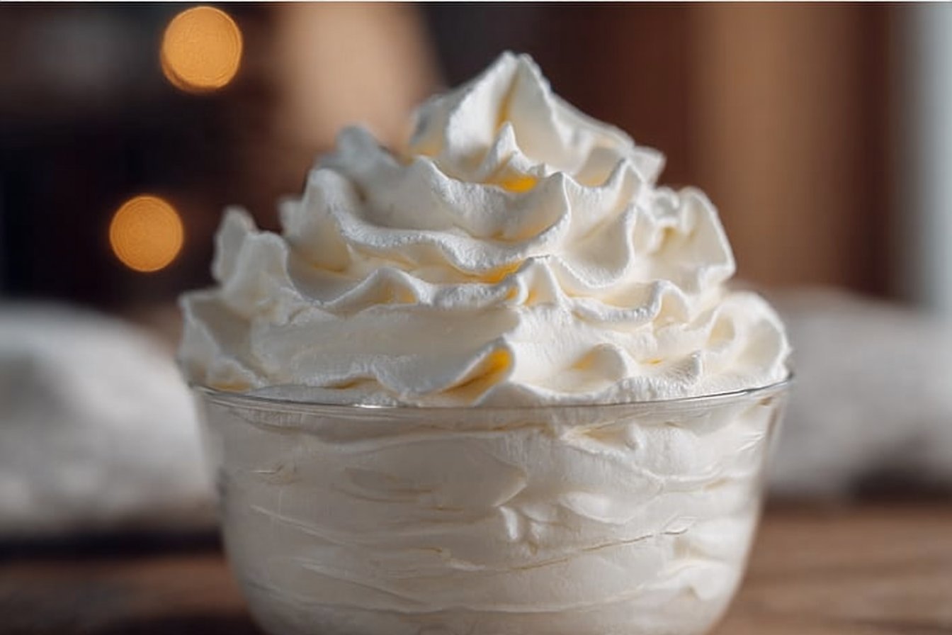 Homemade Whipped Cream