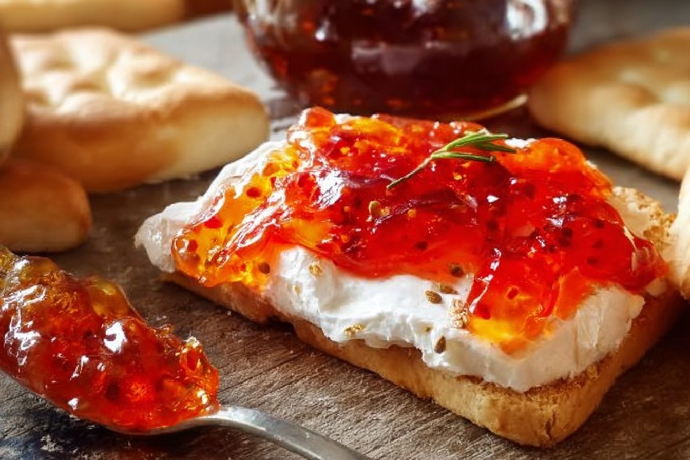 Easy Pepper Jelly Cream Cheese Appetizer for Parties