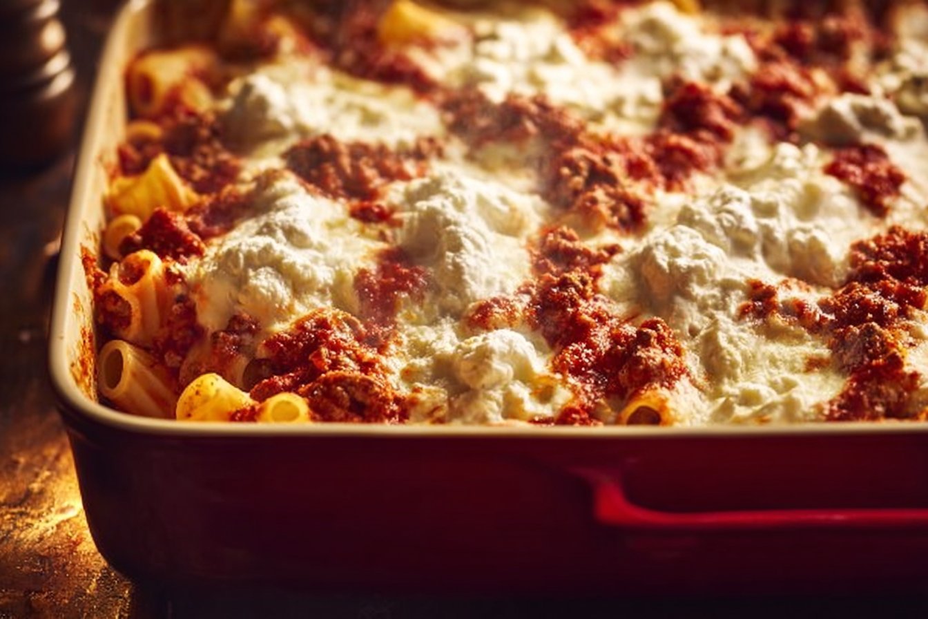 Easy Classic Baked Ziti