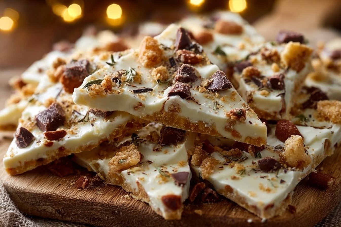 Frozen Cottage Cheese Bark