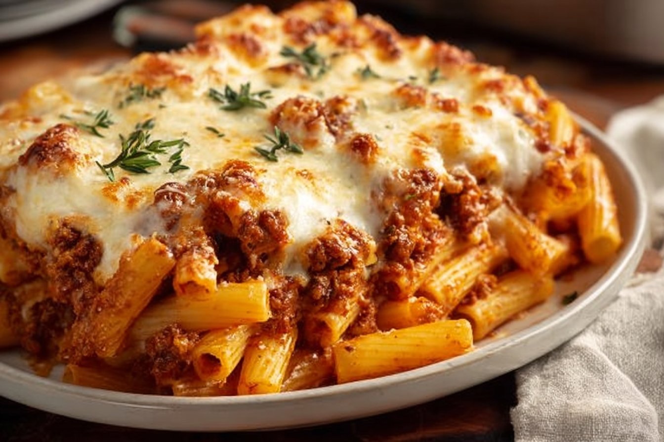 Easy Baked Ziti