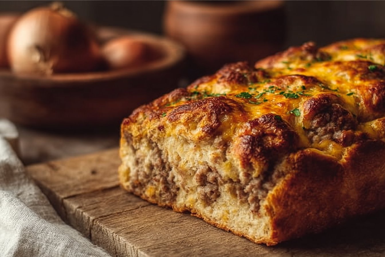 Savory Sausage & Cheese Bread