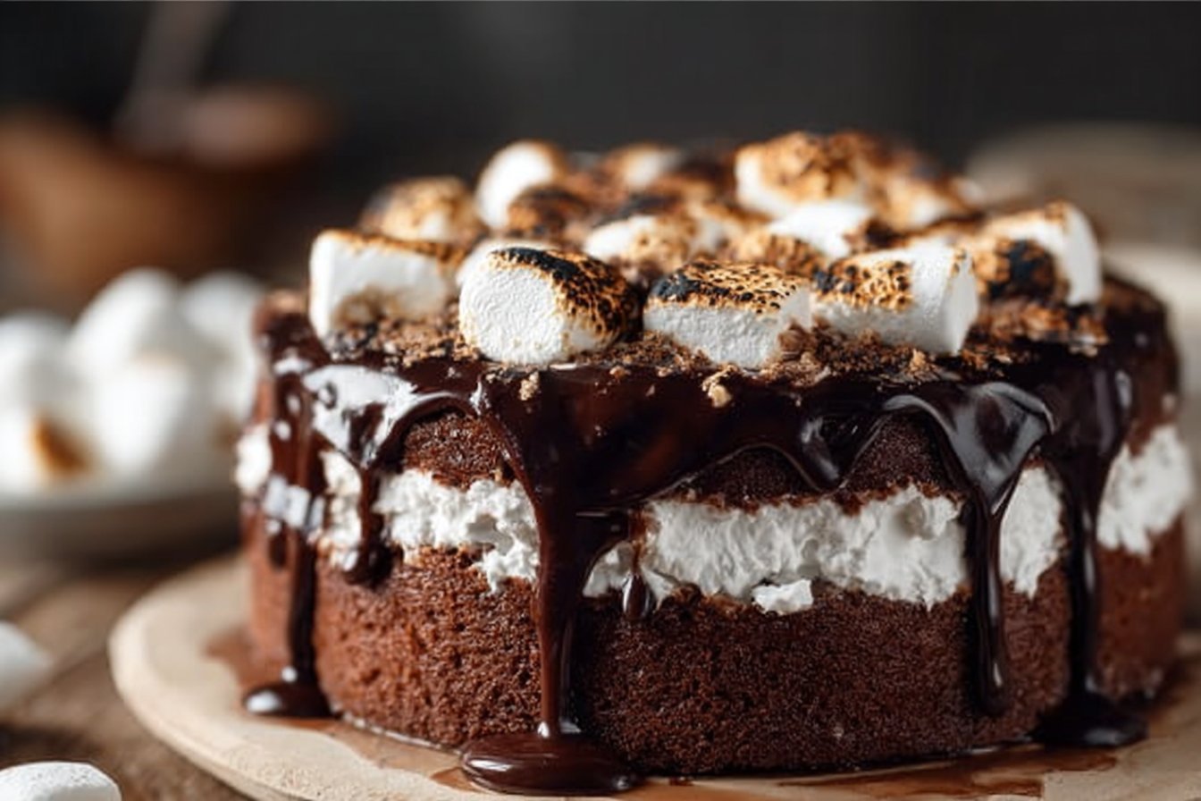 Chocolate Marshmallow Cake