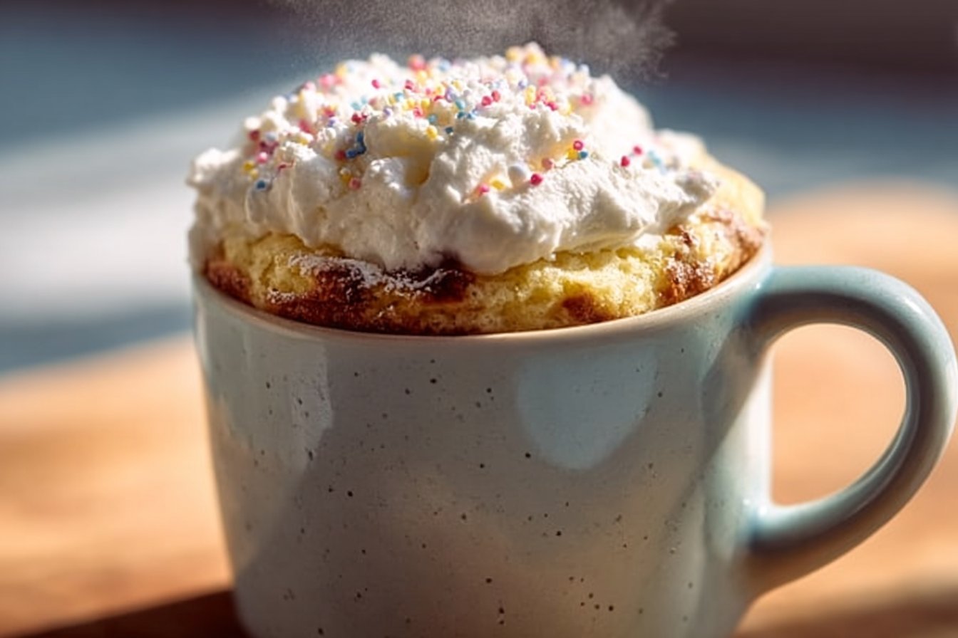 Best Darn Birthday Cake in a Mug