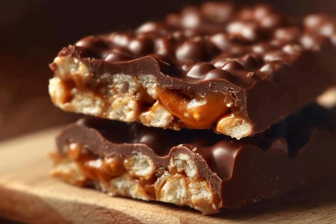 Easy Chocolate Caramel Pretzel Bars