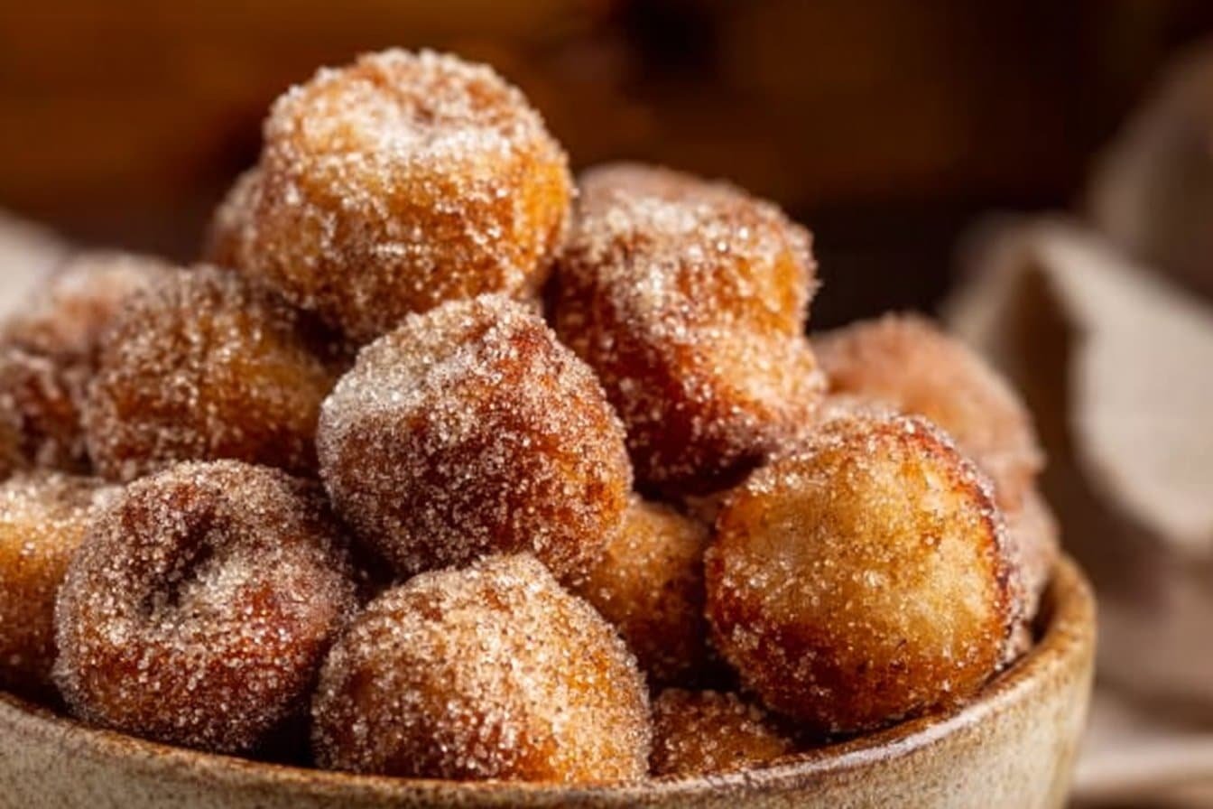 Easy Cinnamon Sugar Pretzel Bites