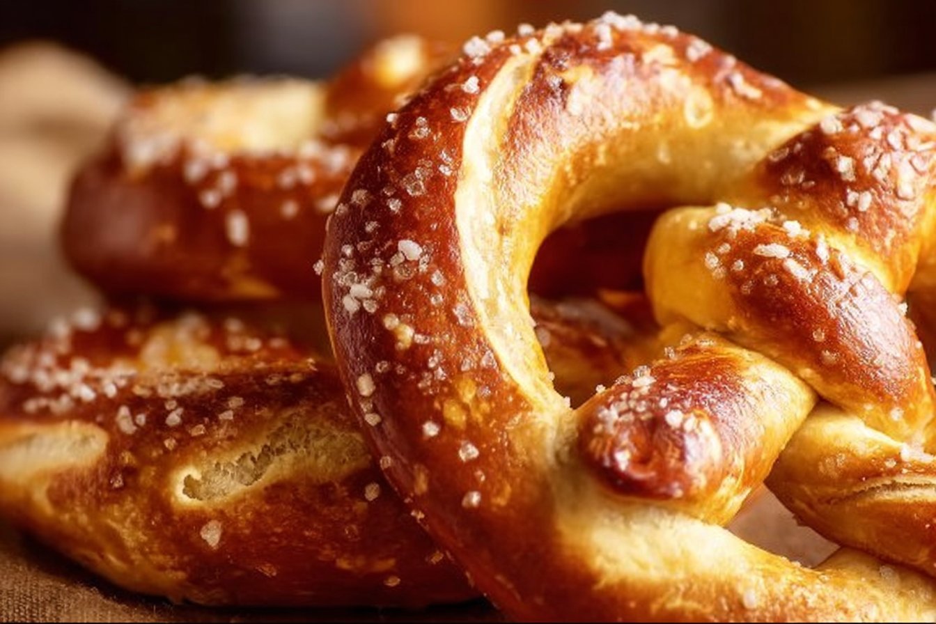 Homemade Soft Bavarian Pretzels