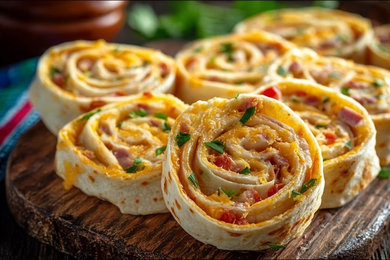 Easy Tortilla Pinwheel Roll-Ups